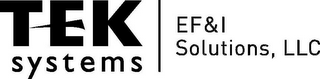 TEK SYSTEMS EF&I SOLUTIONS, LLC logo