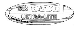 TEKPAD ULTRA-LITE I-TEK@TEKPAD.COM logo