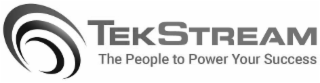TEKSTREAM THE PEOPLE TO POWER YOUR SUCCESS logo