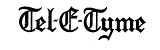 TEL-E-TYME logo