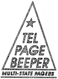 TEL PAGE BEEPER MULTI-STATE PAGERS logo