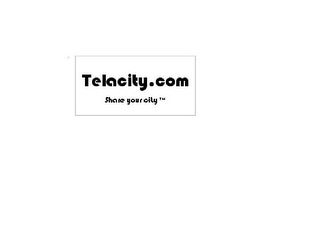 TELACITY.COM SHARE YOUR CITY logo