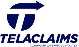 TELACLAIMS TURNING 30 DAYS INTO 30 MINUTES logo
