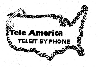 TELE AMERICA TELEIT BY PHONE logo
