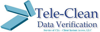 TELE-CLEAN DATA VERIFICATION SERVICE OF CIA - CLIENT INSTANT ACCESS, LLC logo