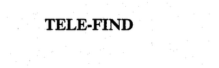 TELE-FIND logo