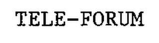 TELE-FORUM logo