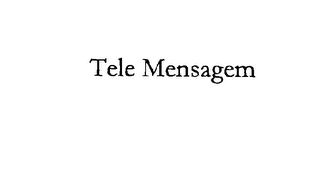 TELE MENSAGEM logo
