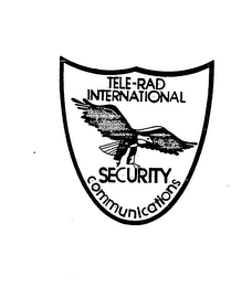 TELE-RAD INTERNATIONAL SECURITY COMMUNICATIONS logo