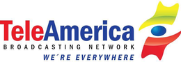 TELEAMERICA BROADCASTING NETWORK WE'RE EVERYWHERE logo