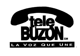 TELEBUZON LA VOZ QUE UNE logo