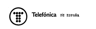 TELEFONICA DE ESPANA logo