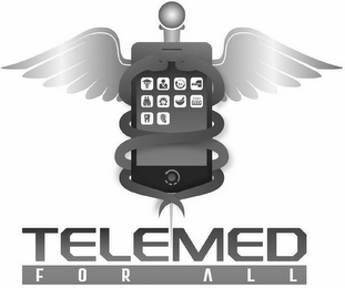 TELEMED FOR ALL logo