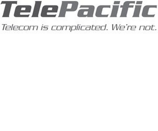 TELEPACIFIC TELECOM IS COMPLICATED. WE'RE NOT. logo
