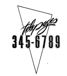 TELEPAGES 345-6789 logo
