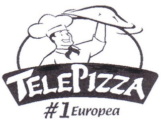 TELEPIZZA # 1 EUROPEA logo