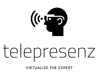 TELEPRESENZ VIRTUALIZE THE EXPERT logo