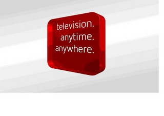 TELEVISION. ANYTIME. ANYWHERE. logo