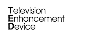 TELEVISION ENHANCEMENT DEVICE logo