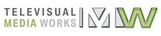 TELEVISUAL MEDIA WORKS MW logo