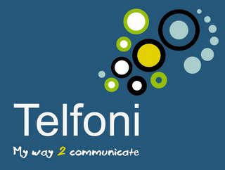 TELFONI MY WAY 2 COMMUNICATE logo