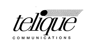 TELIQUE COMMUNICATIONS logo