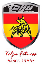 TELJU FITNESS ·SINCE 1985· logo