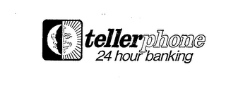 TELLERPHONE 24 HOUR BANKING logo
