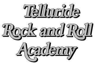 TELLURIDE ROCK AND ROLL ACADEMY logo