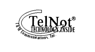 TELNOT TECHNOLOGY INSIDE, C&M COMMUNICATIONS, INC, logo