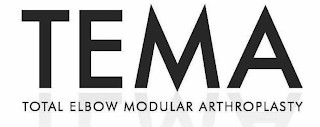 TEMA TOTAL ELBOW MODULAR ARTHROPLASTY logo
