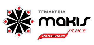 TEMAKERIA MAKIS PLACE ROLLS & ROCK logo