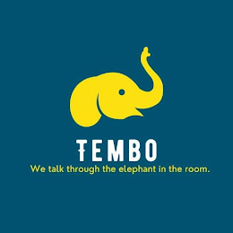 TEMBO WE TALK THROUGH THE ELEPHANT IN THE ROOM logo