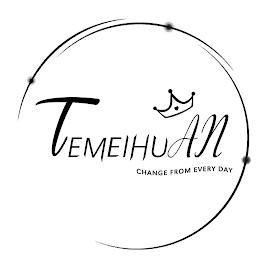 TEMEIHUAN CHANGE FROM EVERY DAY logo