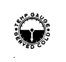 TEMP GAUGE SERVED COLD logo