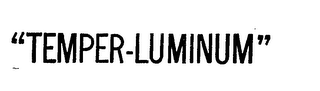 TEMPER-LUMINUM logo