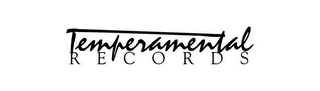 TEMPERAMENTAL RECORDS logo