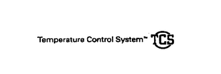 TEMPERATURE CONTROL SYSTEM TCS logo
