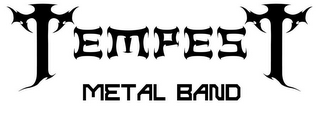 TEMPEST METAL BAND logo