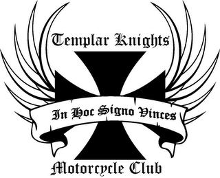 TEMPLAR KNIGHTS MOTORCYCLE CLUB IN HOC SIGNO VINCES logo