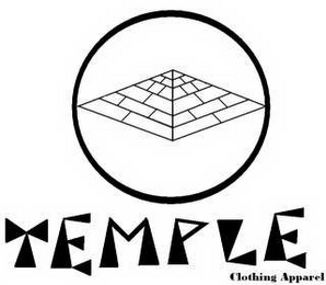TEMPLE CLOTHING APPAREL logo