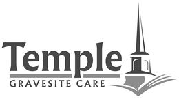TEMPLE GRAVESITE CARE logo
