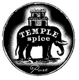 TEMPLE SPICE PURE logo