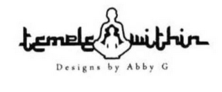 TEMPLE WITHIN DESIGNS BY ABBY G logo