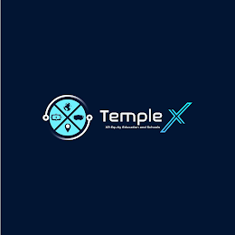 TEMPLE X XR EQUITY EDUCATION AND SCHOOLS logo