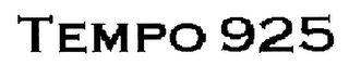 TEMPO 925 logo