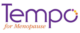 TEMPO FOR MENOPAUSE logo