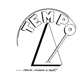 TEMPO ... NEVER MISSES A BEAT! logo