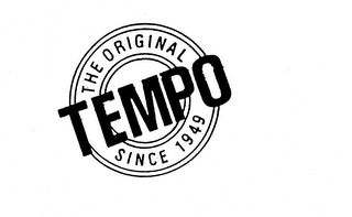 TEMPO THE ORIGINAL SINCE 1949 logo