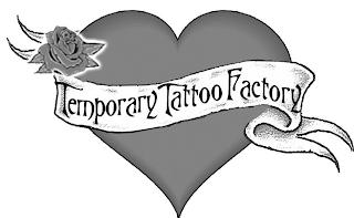 TEMPORARY TATTOO FACTORY logo